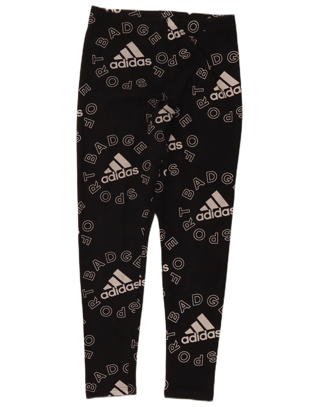 Adidas ženske grafičke tajice UK 12/14 srednje crne