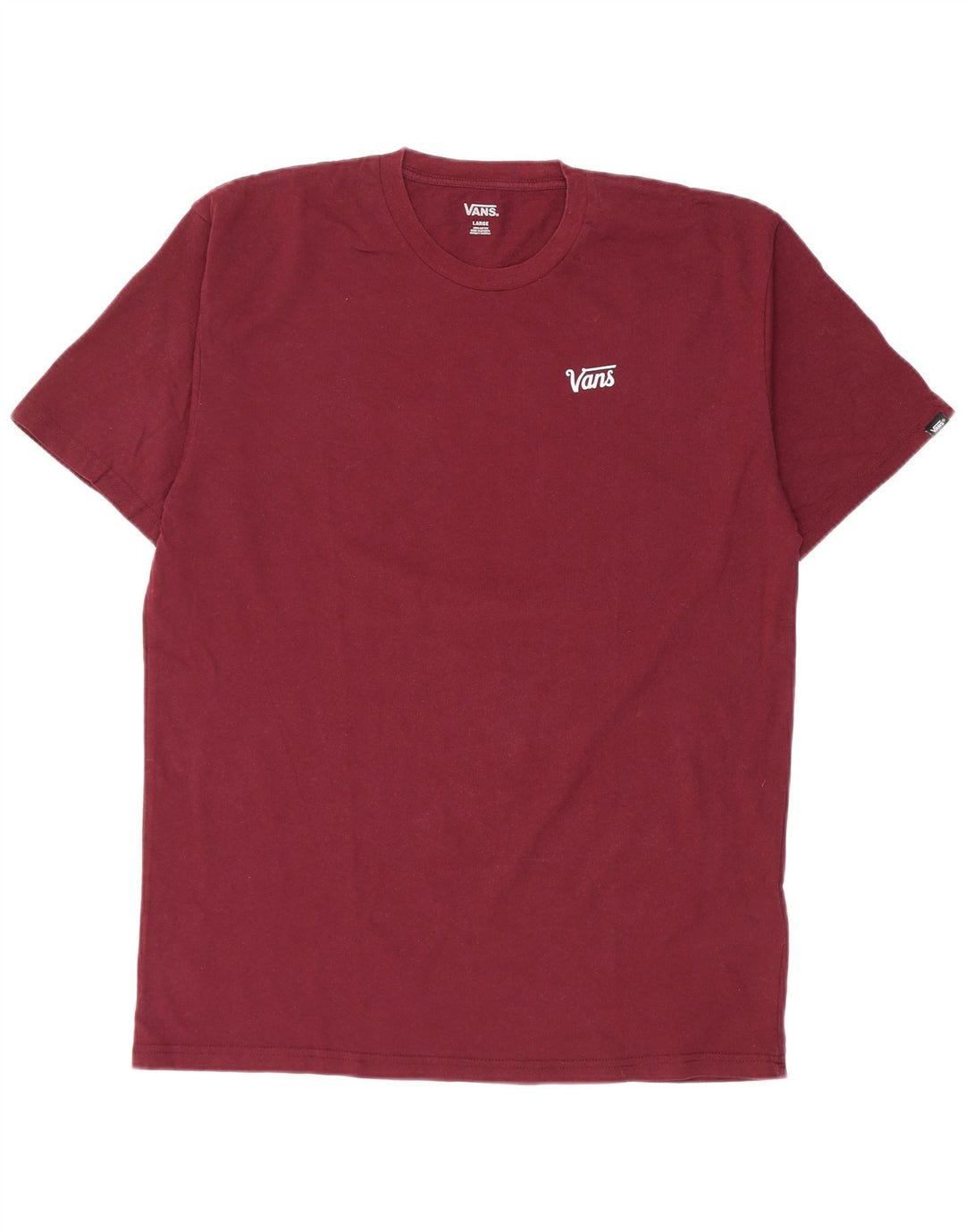 Vans Muška majica kratkih rukava Veliki pamuk bordo boje