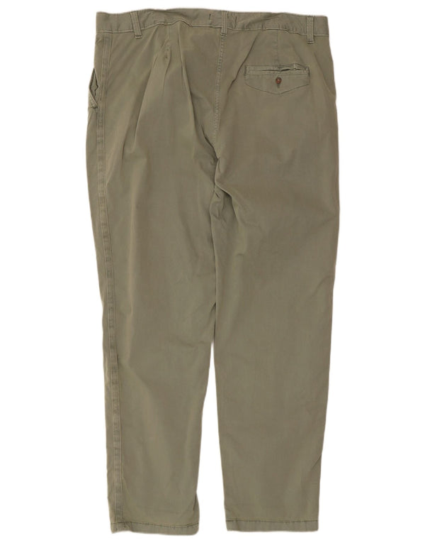 Marks & Spencer ženske ravne chino hlače UK 18 XL W38 L30 Kaki