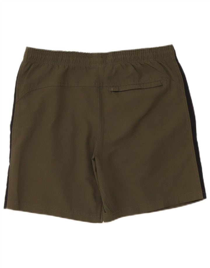 Nike muške Dri Fit sportske kratke hlače male boje kaki poliester