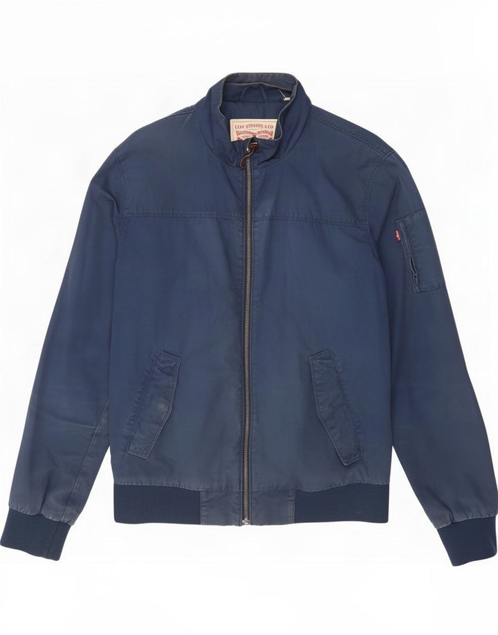 Levi's muška bomber jakna UK 38 srednje tamnoplavi pamuk