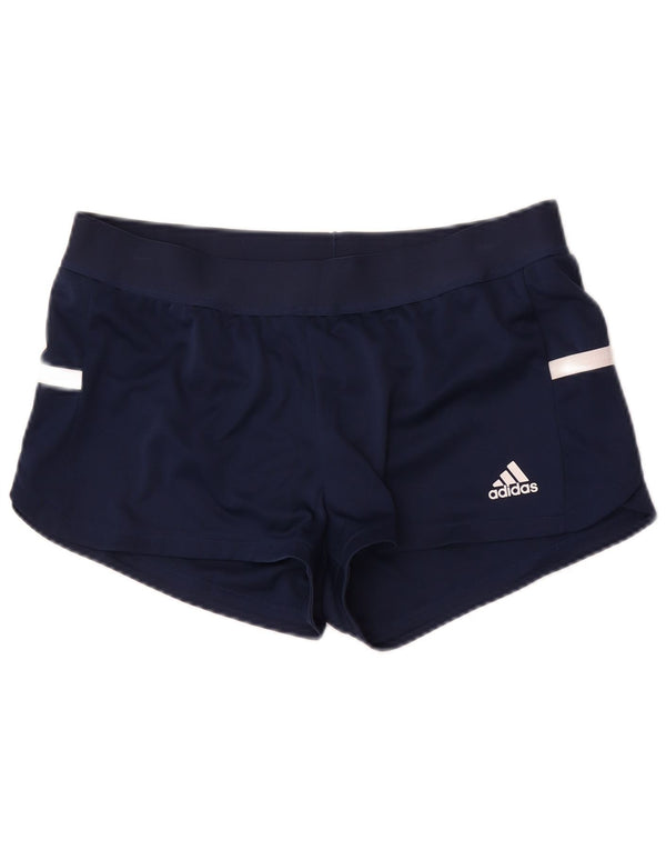 Adidas ženske Climacool sportske kratke hlače UK 12/14 srednje tamnoplave boje