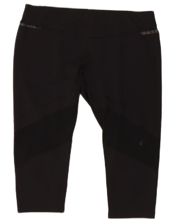 Asics ženske kapri tajice UK 18 XL crni poliester