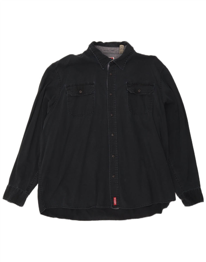 Wrangler muška košulja 2XL tamnoplavi pamuk