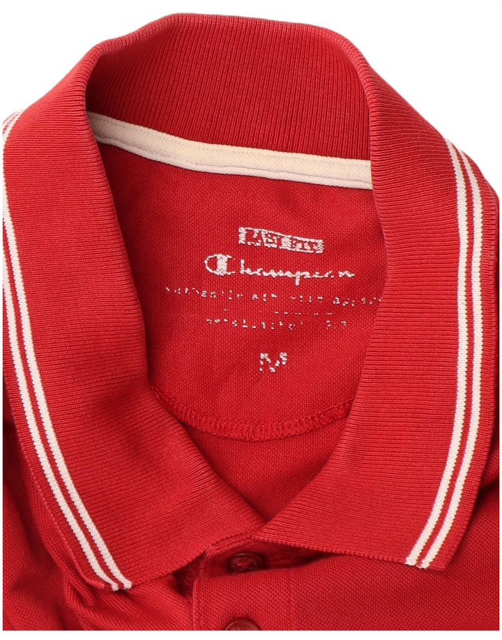 Champion muška polo majica lakog kroja srednje crvene boje