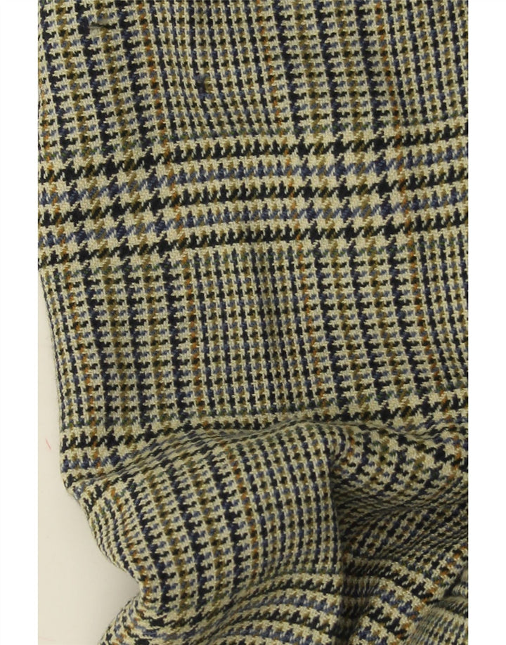 HUGO BOSS Muška jakna sa 2 gumba UK 40 Large Green Houndstooth