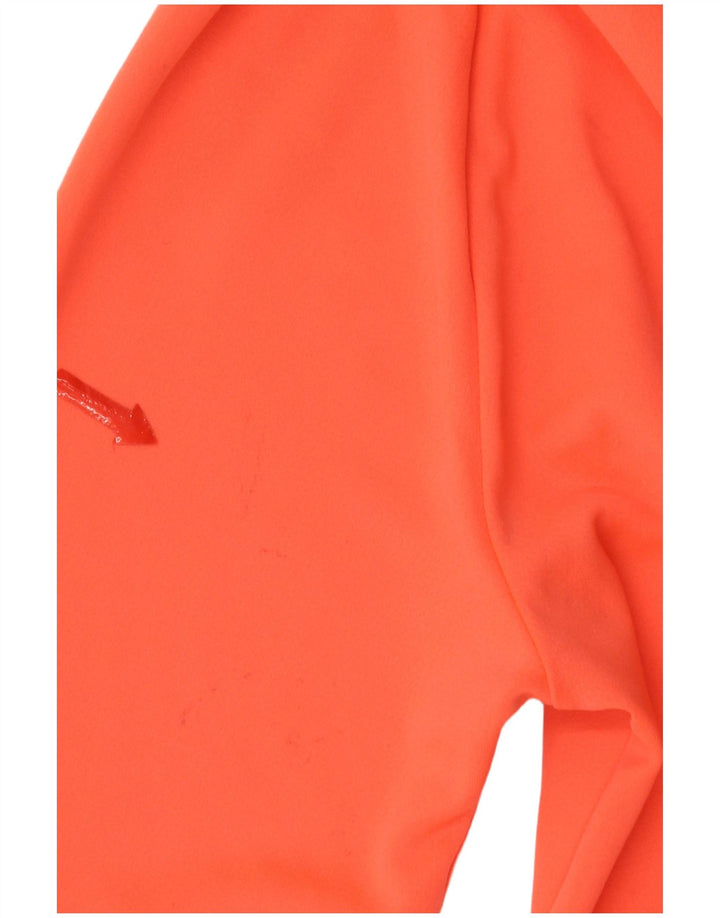 Nike Ženska Dri Fit Graphic Pulover Trenirka Top UK 10 Small Orange