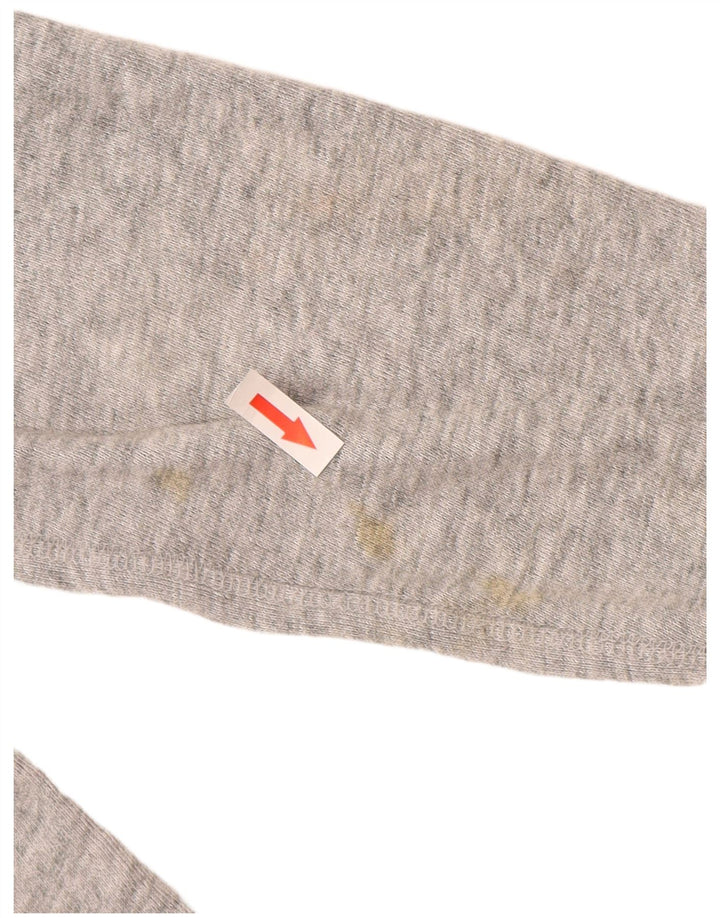 LEVI'S Ženski džemper s grafičkim motivima UK 12 srednje sivi pamuk