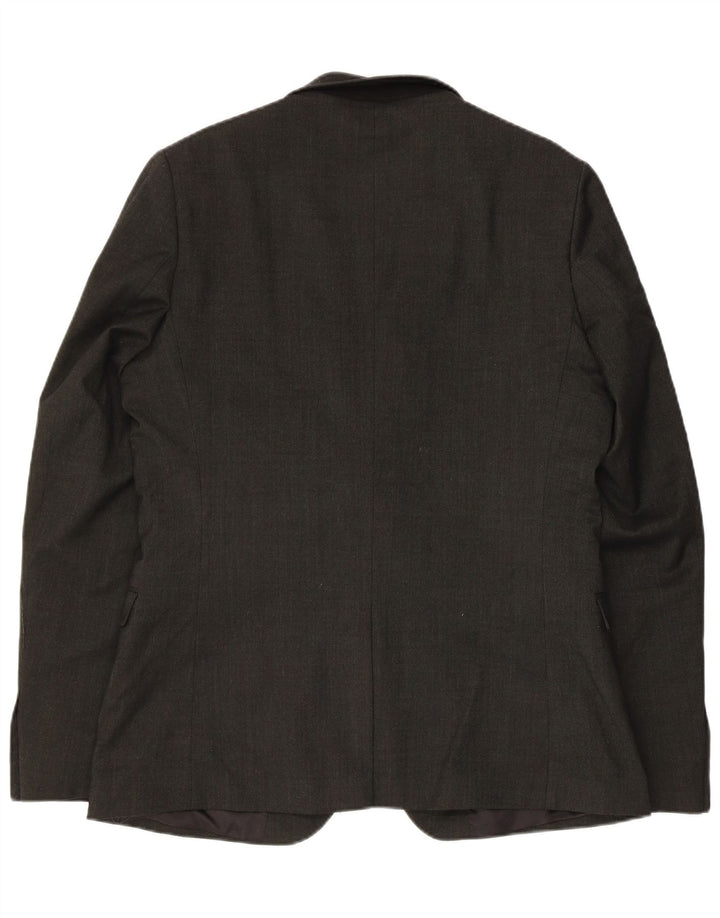 Ben Sherman muška jakna sa 2 gumba IT 42 XL crna vuna