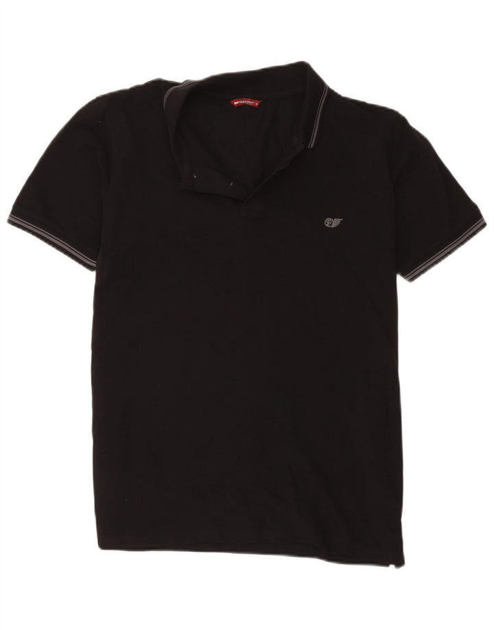 Carrera muška polo majica srednje crne pamučne boje