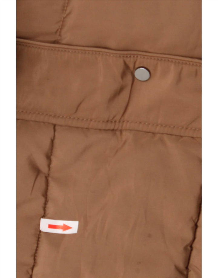 Hobbs ženski podstavljeni kaput UK 8 Small Brown Colourblock Polyester