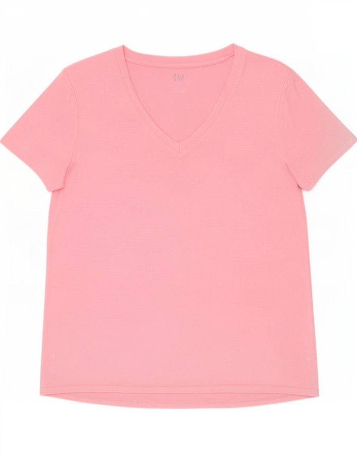 Gap Ženska majica kratkih rukava UK 10 Small Pink Rayon