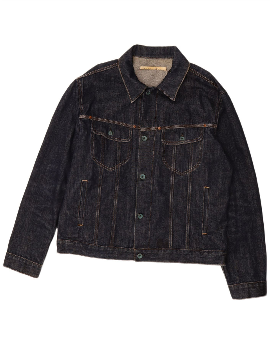 Muška traper jakna Rifle UK 44 2XL tamnoplavi pamuk