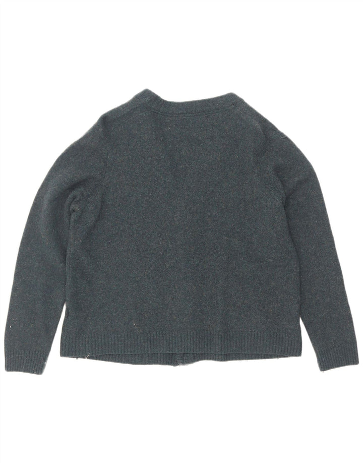 Marks & Spencer muški kardigan pulover 2XL plave vune