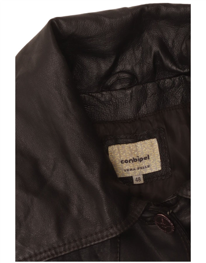 Conbipel ženski kožni kaput IT 48 XL crna koža