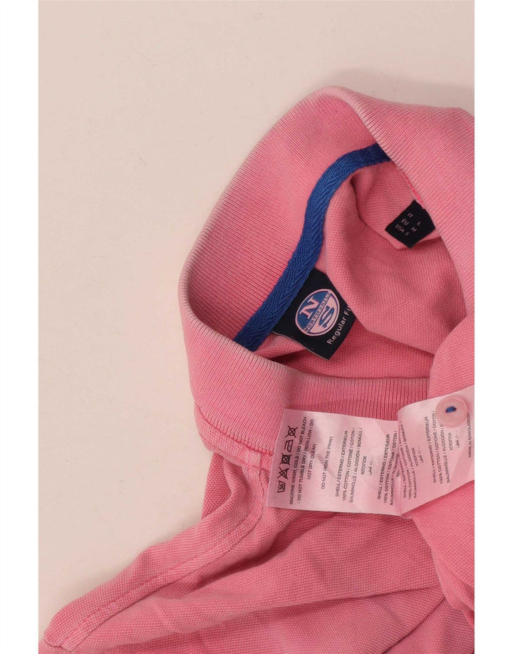 North Sails muška polo majica standardnog kroja, srednje ružičasti pamuk