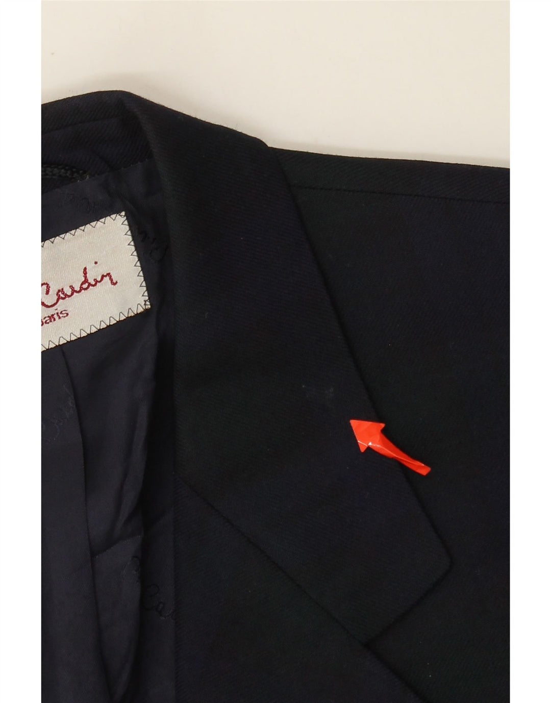 Pierre Cardin muški jakni sako s 3 gumba UK 38 Srednje tamnoplavi karirani