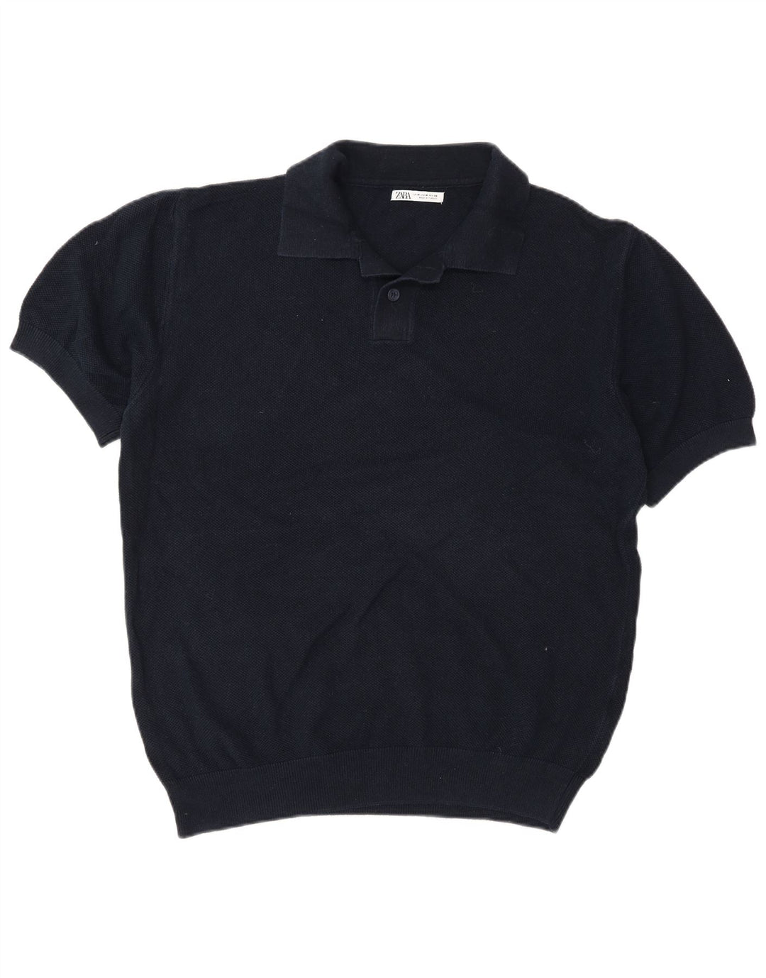 Zara muška polo majica srednje tamnoplava
