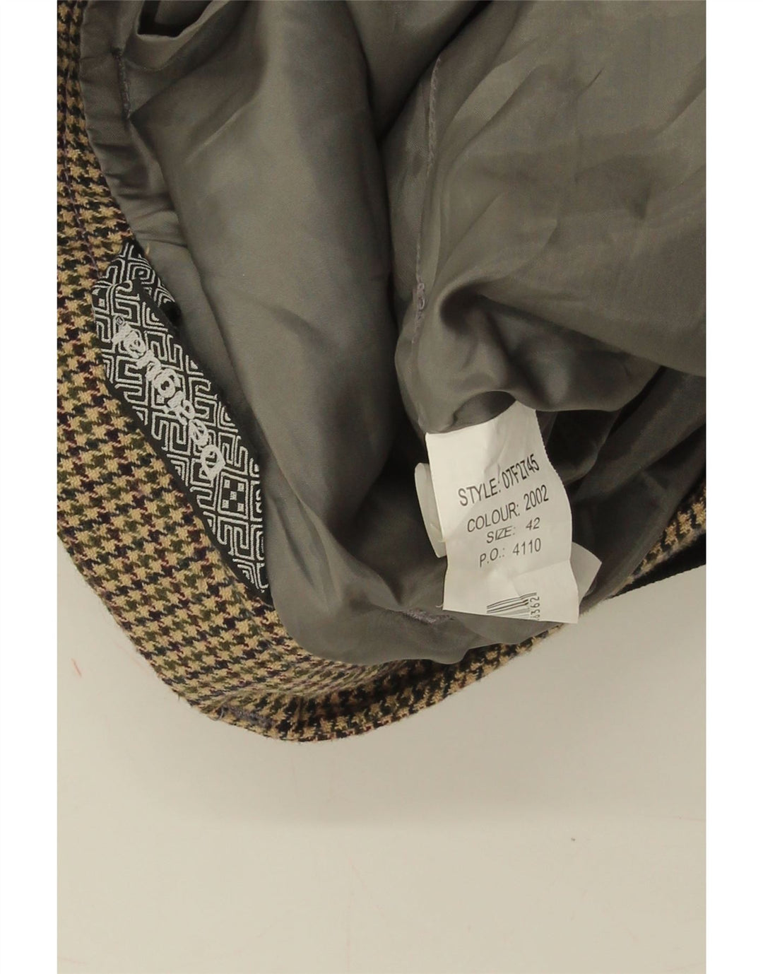 DESIGUAL ženska suknja s mjehurićima EU 42 velika W30 siva patchwork poliester