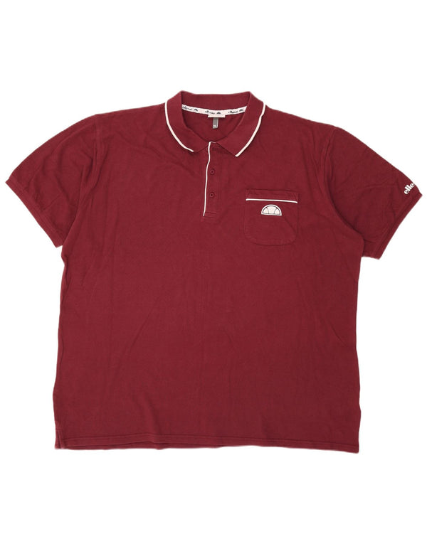 Ellesse muška polo majica 2XL bordo pamuk