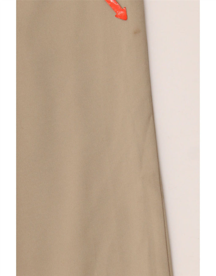Izod ženske ravne chino hlače W32 L30 bež poliester