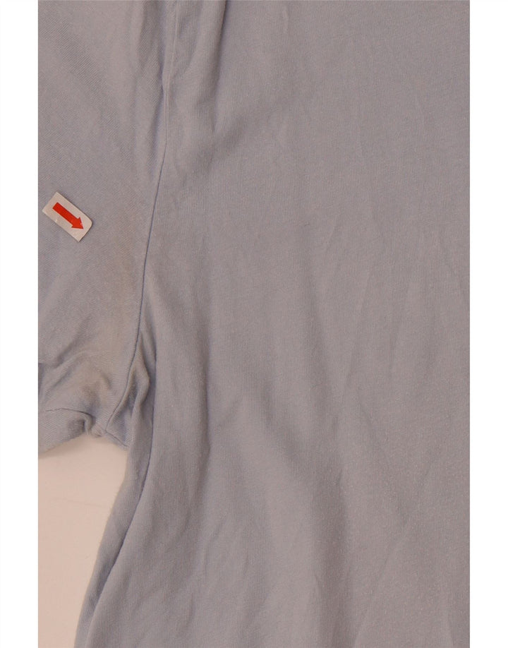 Hollister muška majica kratkih rukava, veliki plavi pamuk