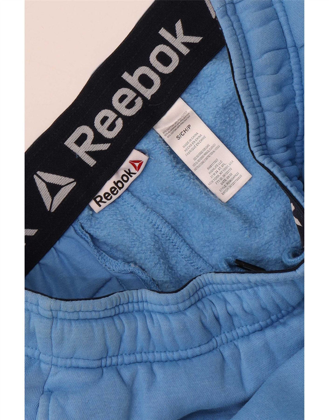 Reebok muške kargo trenirke, male plave pamučne hlače