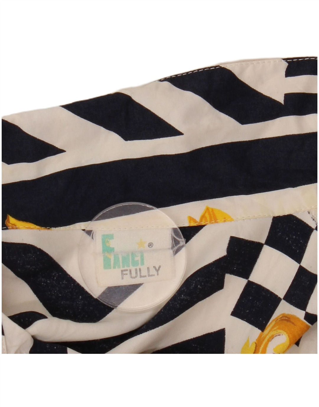 Otmjena potpuno ženska košulja s apstraktnim uzorkom UK 20 2XL Višebojna