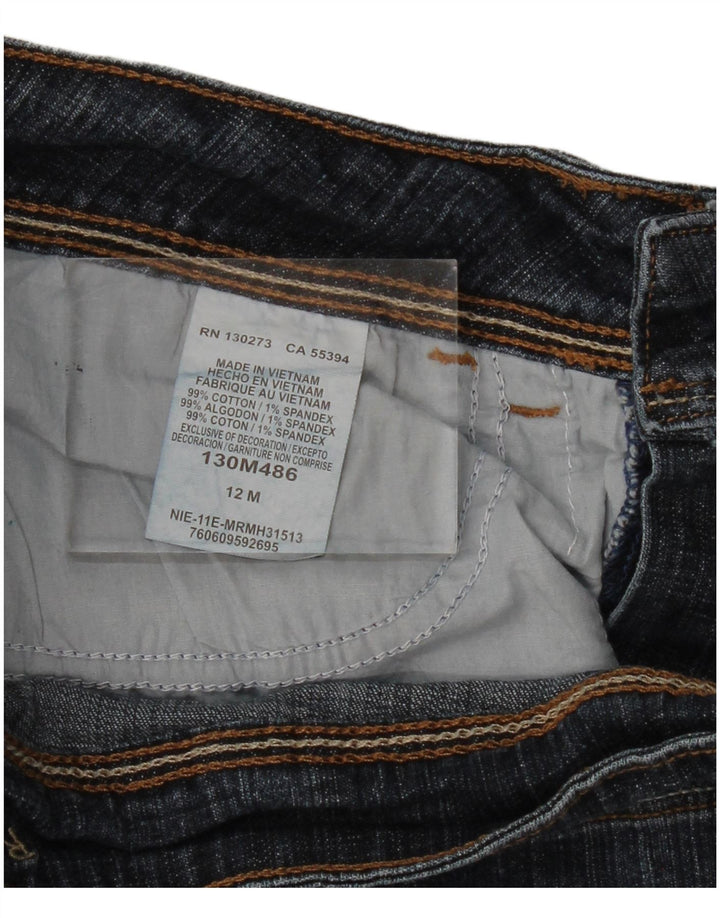 Lee ženske traperice Riders Bootcut US 12 Large W30 L30 tamnoplavi pamuk