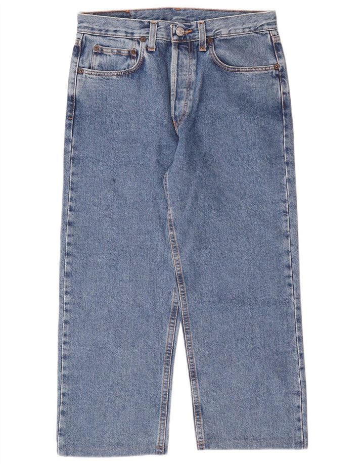 RIFLE Muške kapri traperice W32 L22 Plavi pamuk