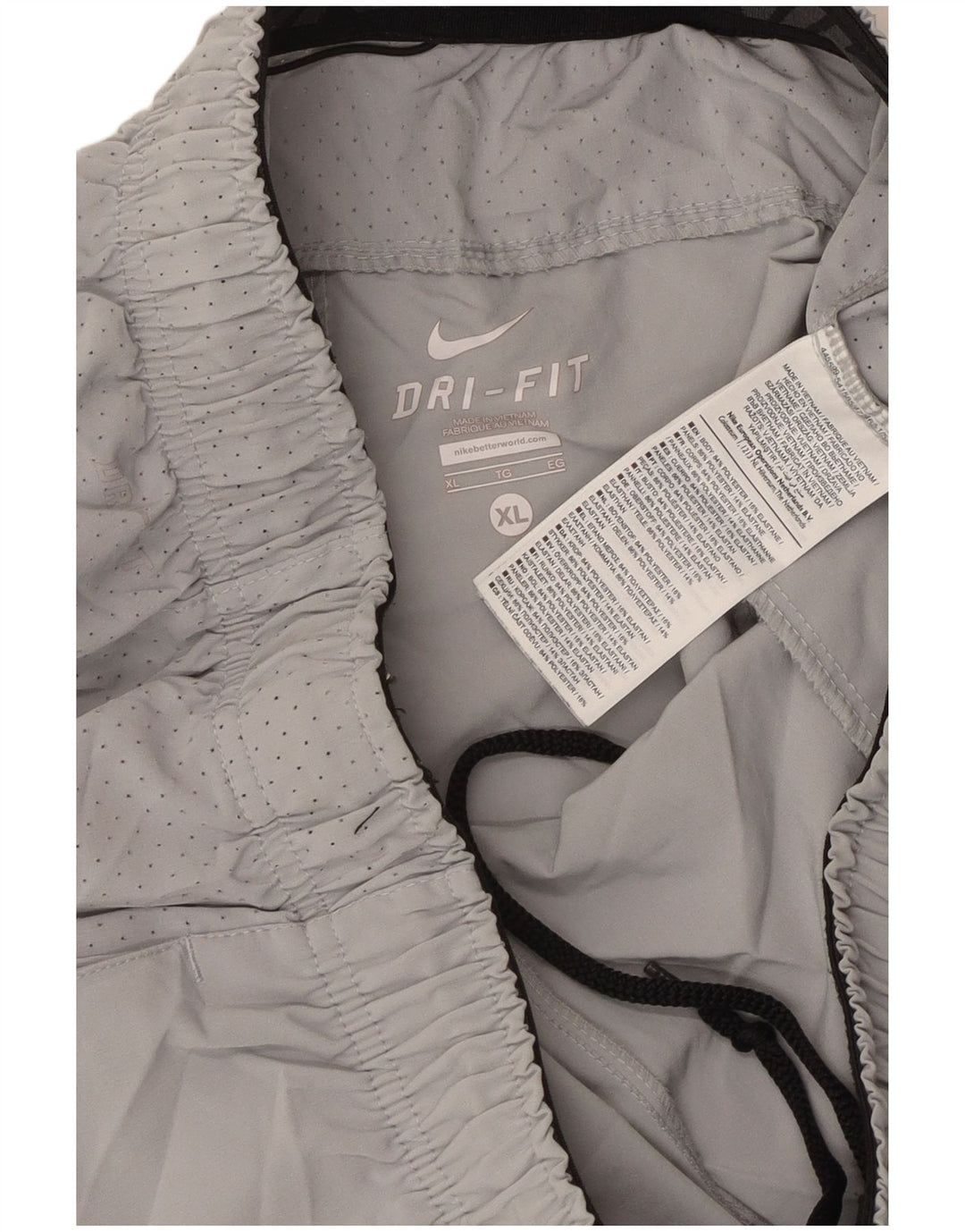 NIKE muške Dri Fit grafičke sportske kratke hlače XL sivi poliester