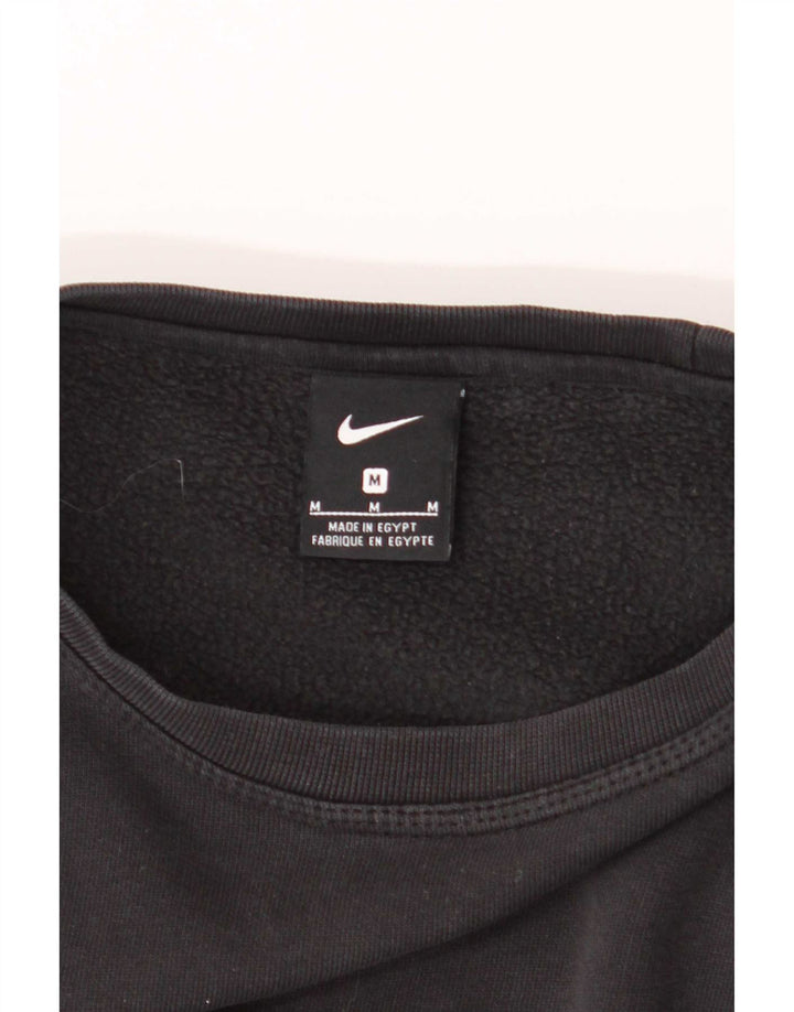 Nike muška majica srednje veličine, crni pamuk