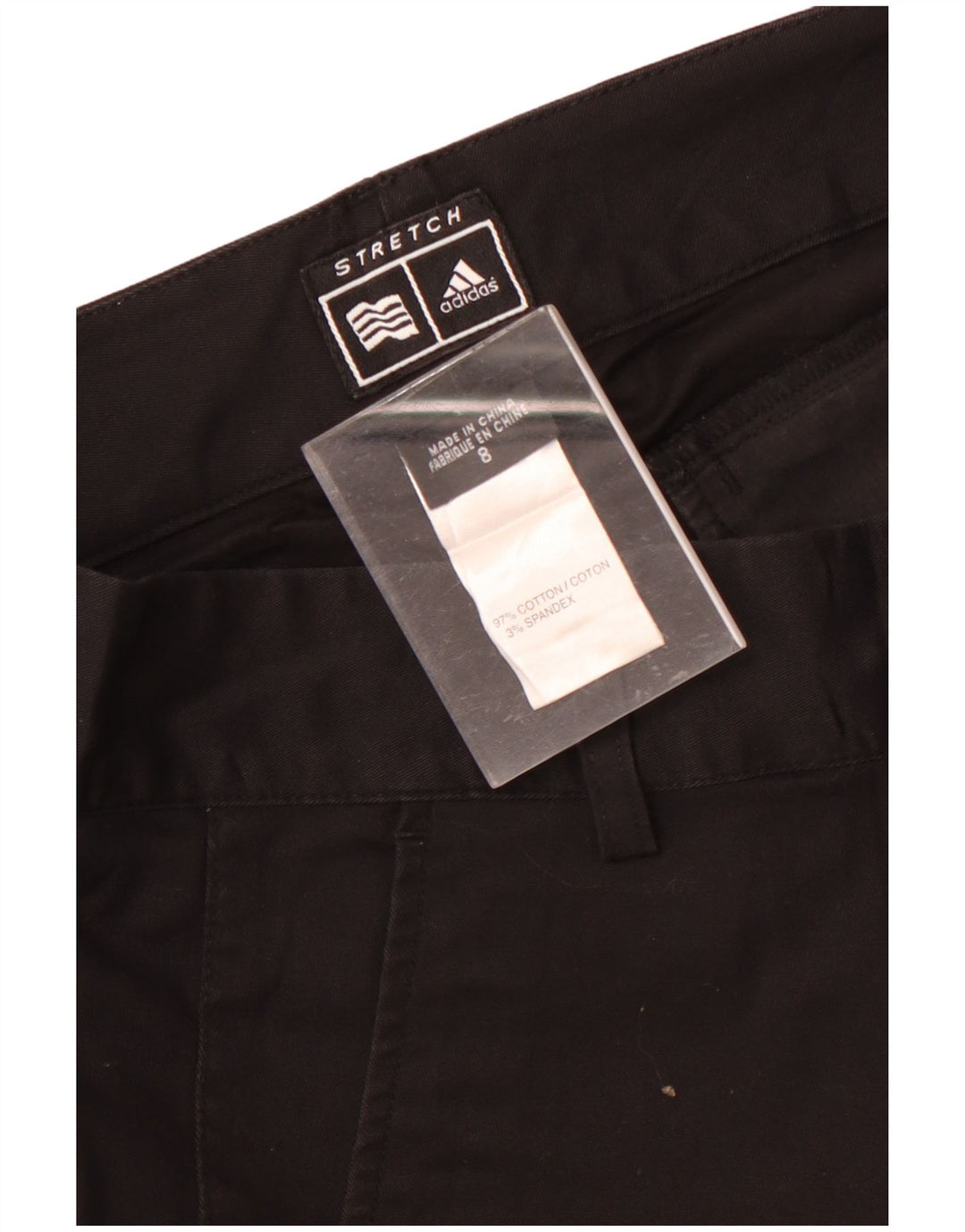 Adidas ženske bermude US 8 srednje W32 crni pamuk