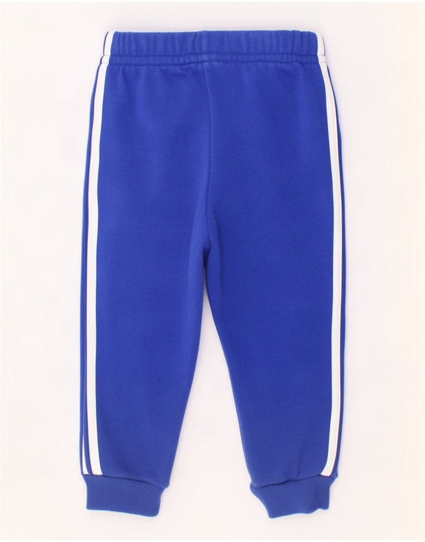Adidas Baby Boys Trenirke Hlače 3-6 mjeseci plavi pamuk