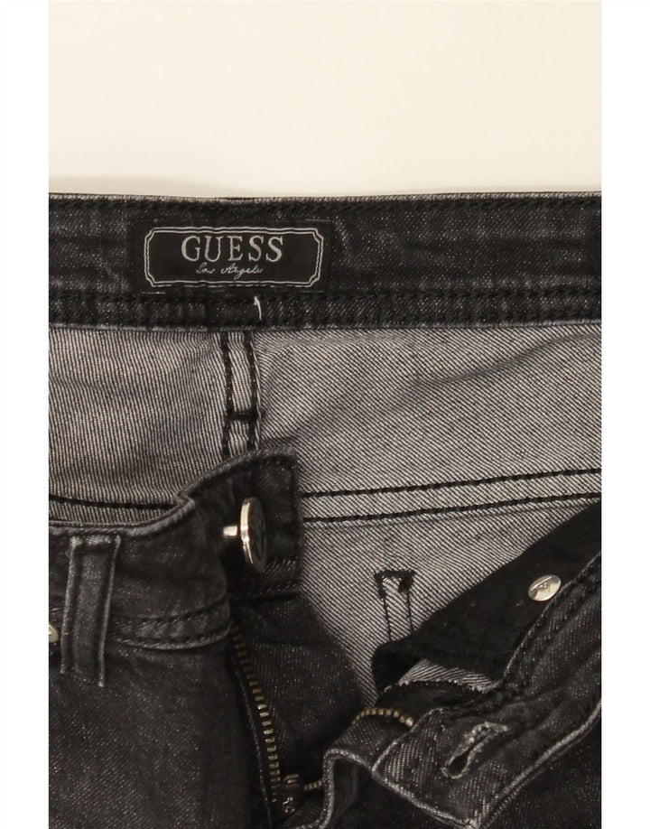 GUESS Womens Foxy Skinny Jeans W30 L30 Black Vintage Guess and Second-Hand Guess from Messina Hembry 
