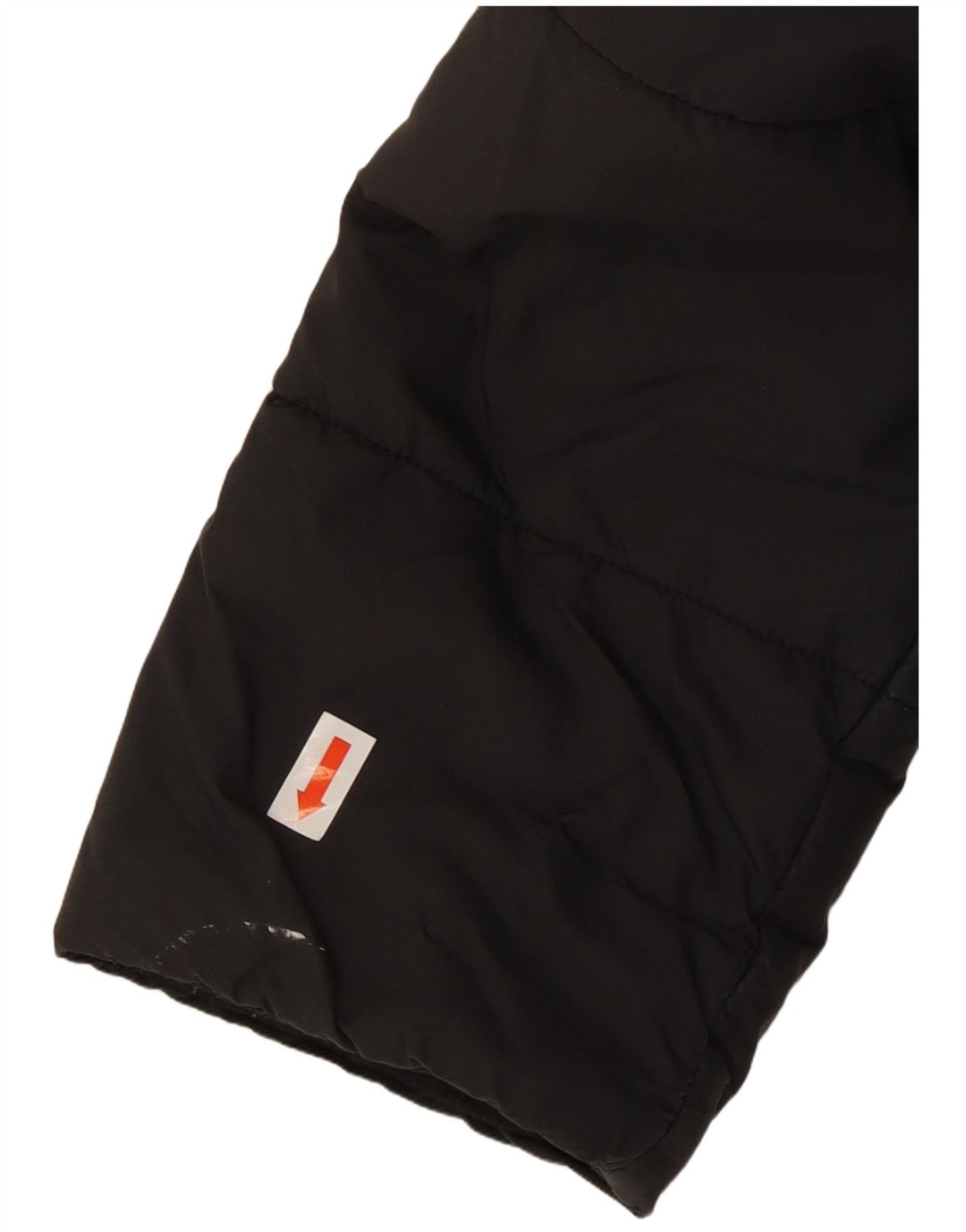 ADIDAS Ženska podstavljena jakna s kapuljačom UK 8 Mala crna poliesterska