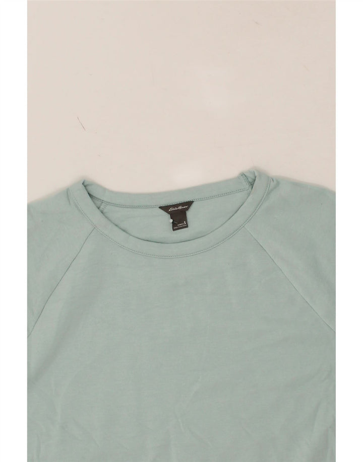 EDDIE BAUER Womens Oversized Sweatshirt Jumper UK 10 Small Blue Polyester Vintage Eddie Bauer and Second-Hand Eddie Bauer from Messina Hembry 