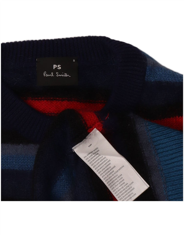 Paul Smith Ženski džemper s okruglim izrezom UK 10 Mali višebojni