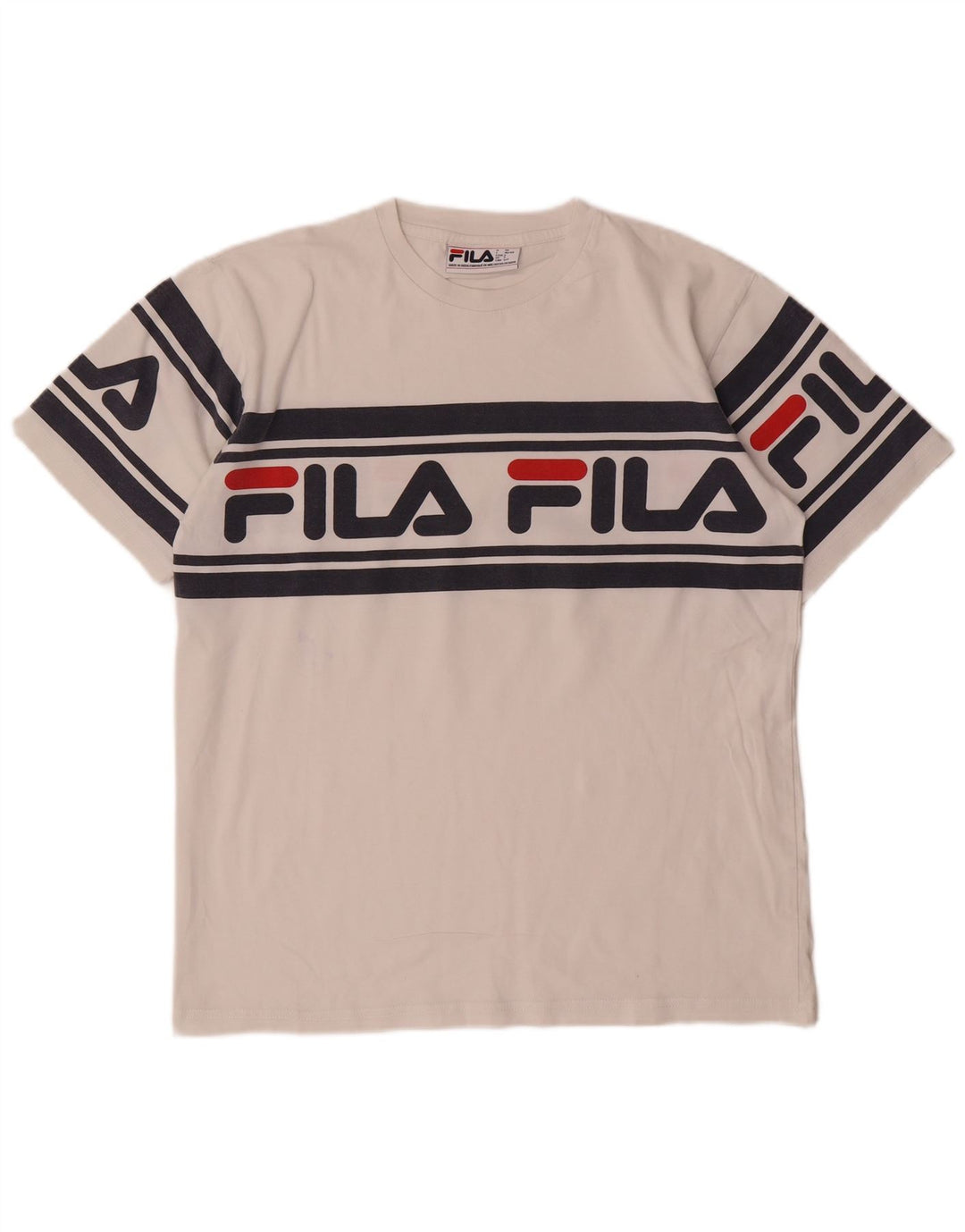 Fila Muška majica kratkih rukava s grafičkim motivima Mala bijela