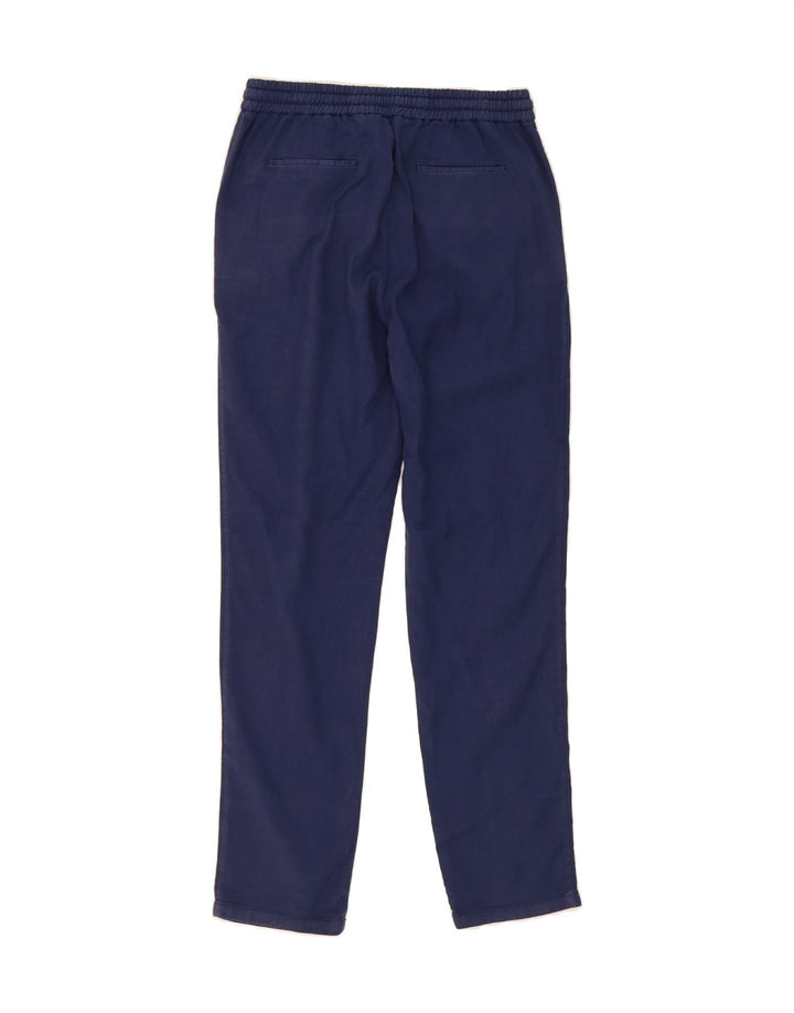 MASSIMO DUTTI Womens Slim Casual Trousers W30 L29 Navy Blue Vintage Massimo Dutti and Second-Hand Massimo Dutti from Messina Hembry 
