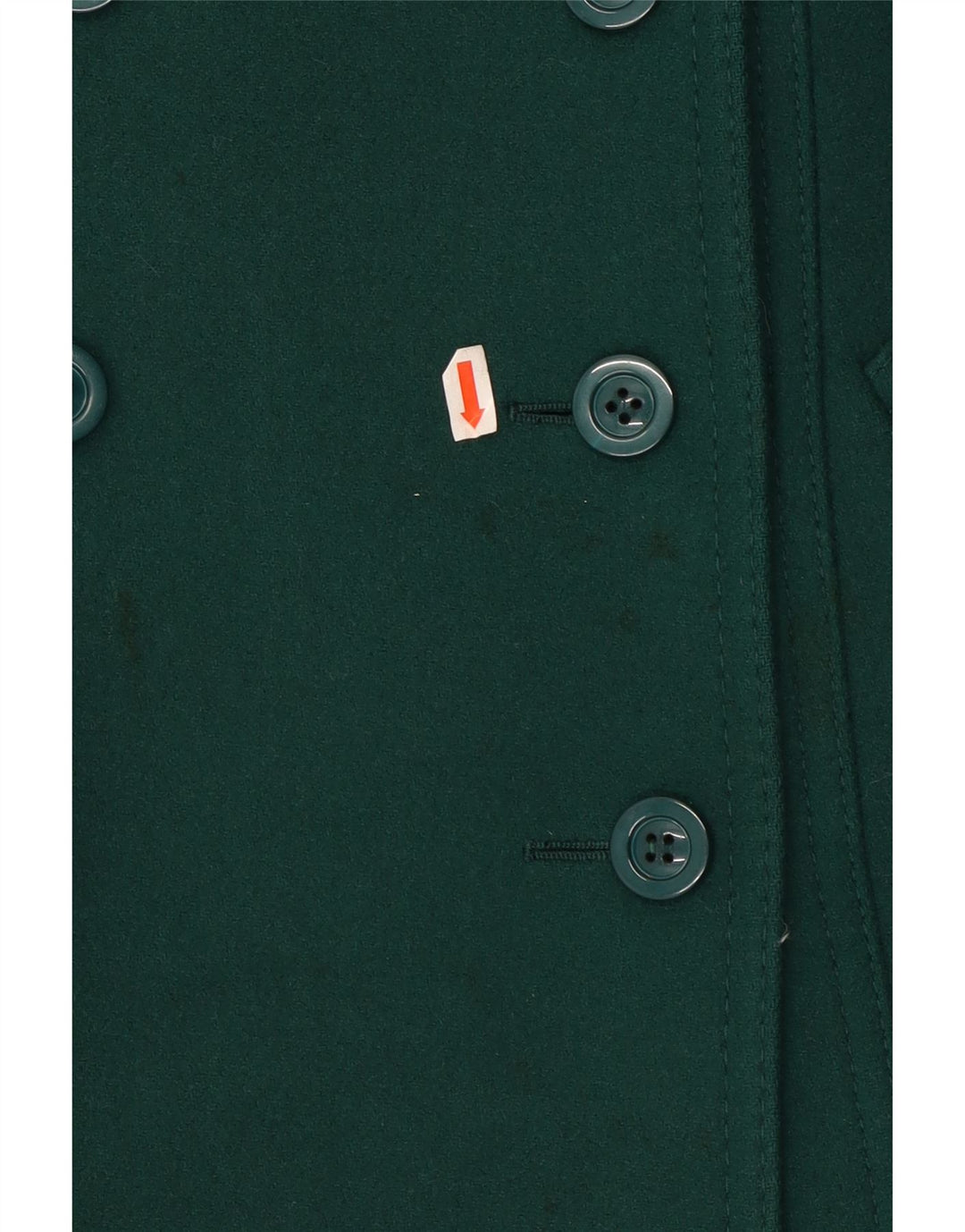 RALPH ženski kaput s dvorednim kopčanjem IT 42 srednje zelene boje