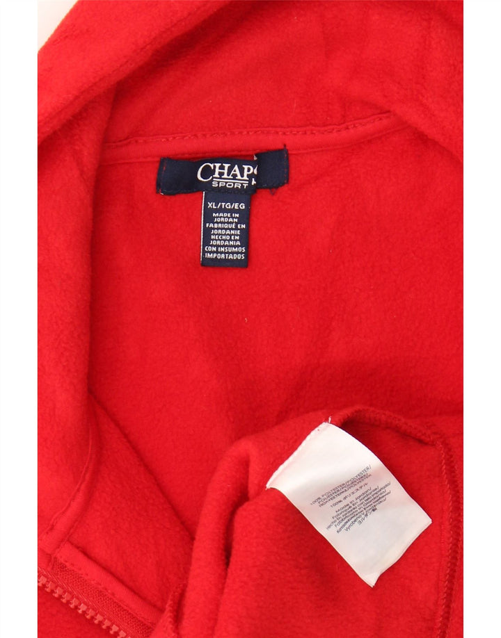 CHAPS Ženska jakna od flisa UK 18 XL, crveni poliester