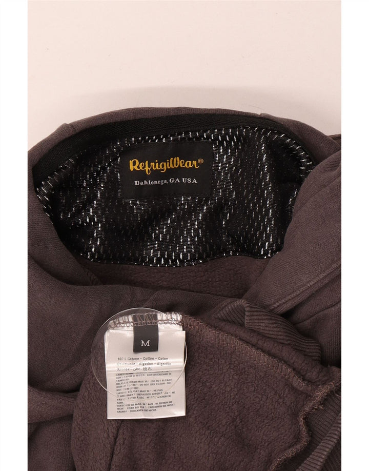 Refrigiwear muška majica s kapuljačom s kapuljačom, srednje sivi pamuk