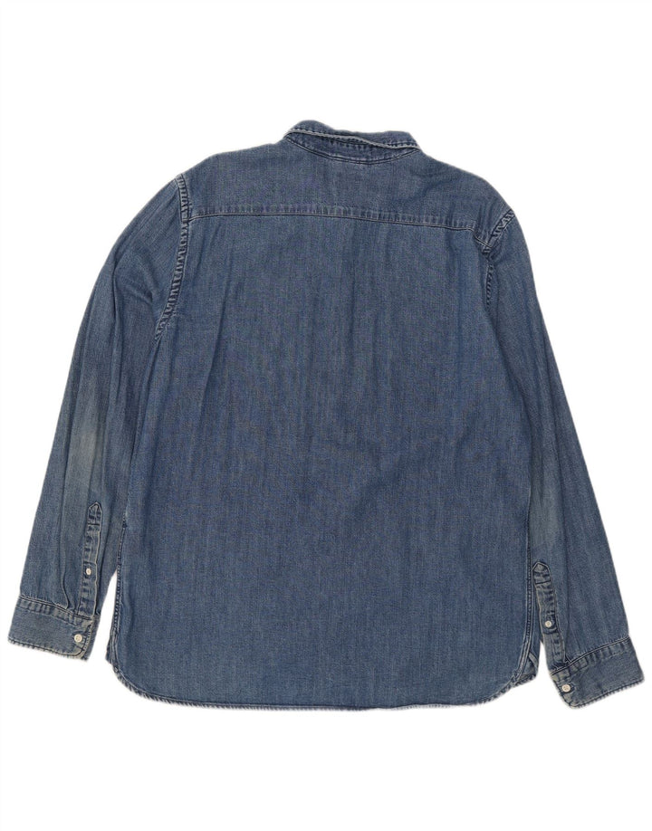 Levi's muška traper košulja XL plavi pamuk