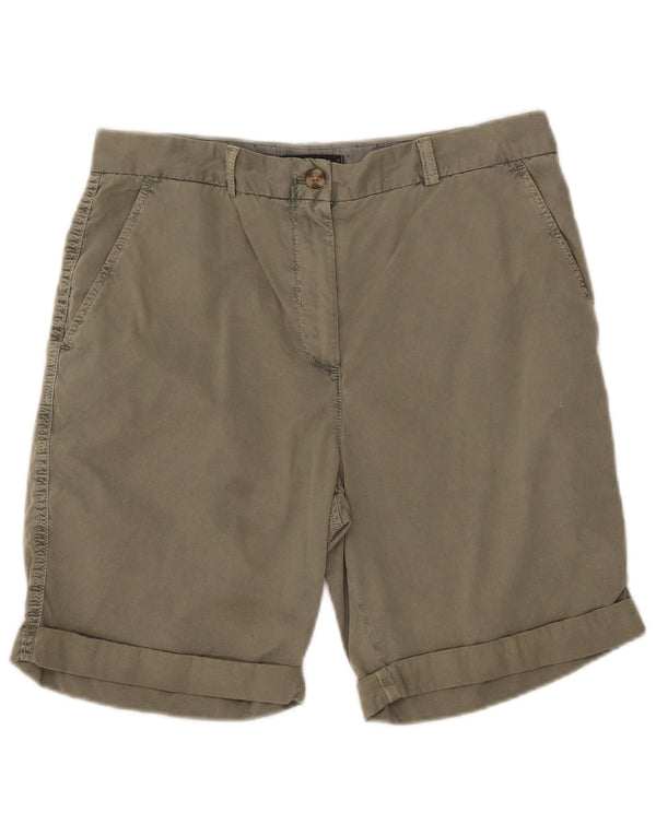 Marks & Spencer ženske kratke chino hlače visokog struka UK 12 srednje W32 kaki