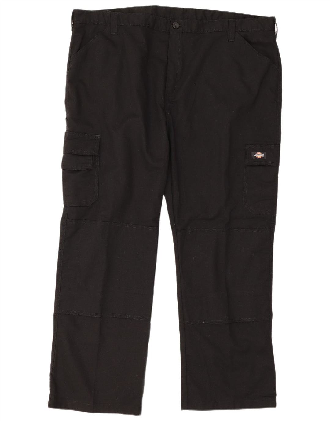 Dickies muške ravne kargo hlače W46 L30 crni poliester