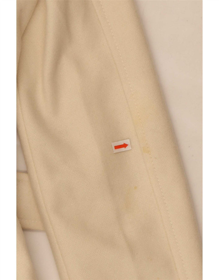Benetton ženski kaput s dvorednim kopčanjem IT 40 Small Beige Wool