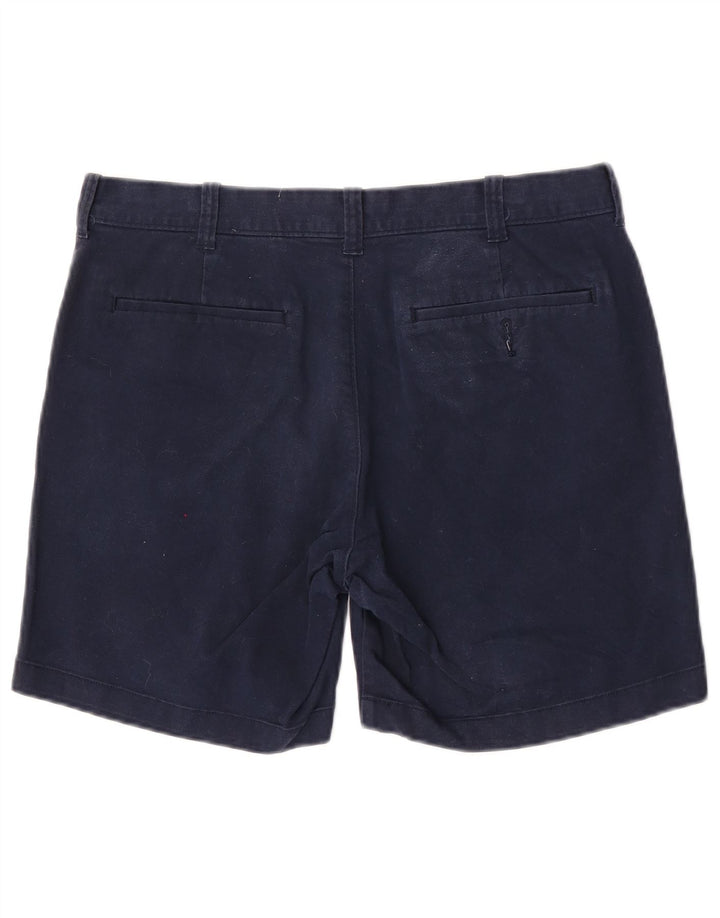J. Crew Muške kratke chino hlače Flex Regular Fit W33 srednje tamnoplavi pamuk