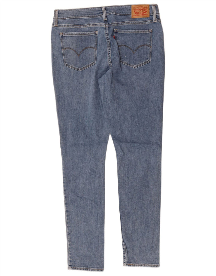 LEVI'S ženske 711 uske traperice W30 L29 plavi pamuk