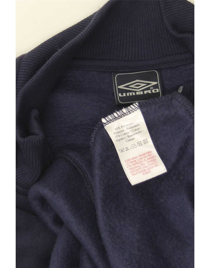 Umbro muška gornja jakna od trenirke, veliki tamnoplavi poliester
